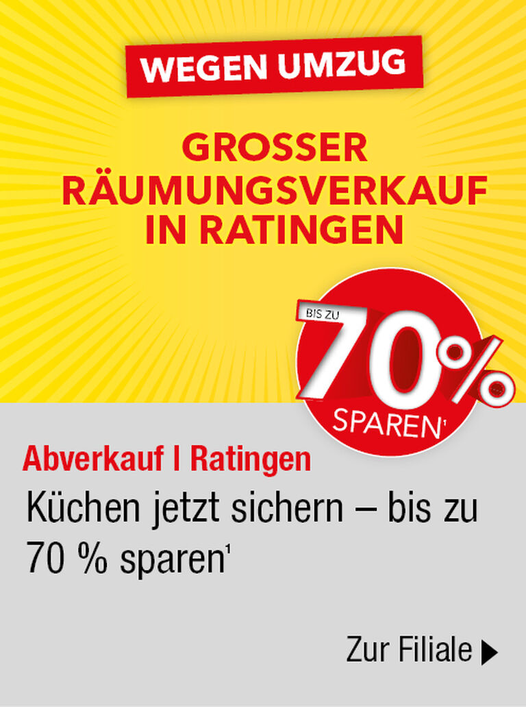 K&uuml;chen jetzt sichern &ndash; bis zu 70 % sparen